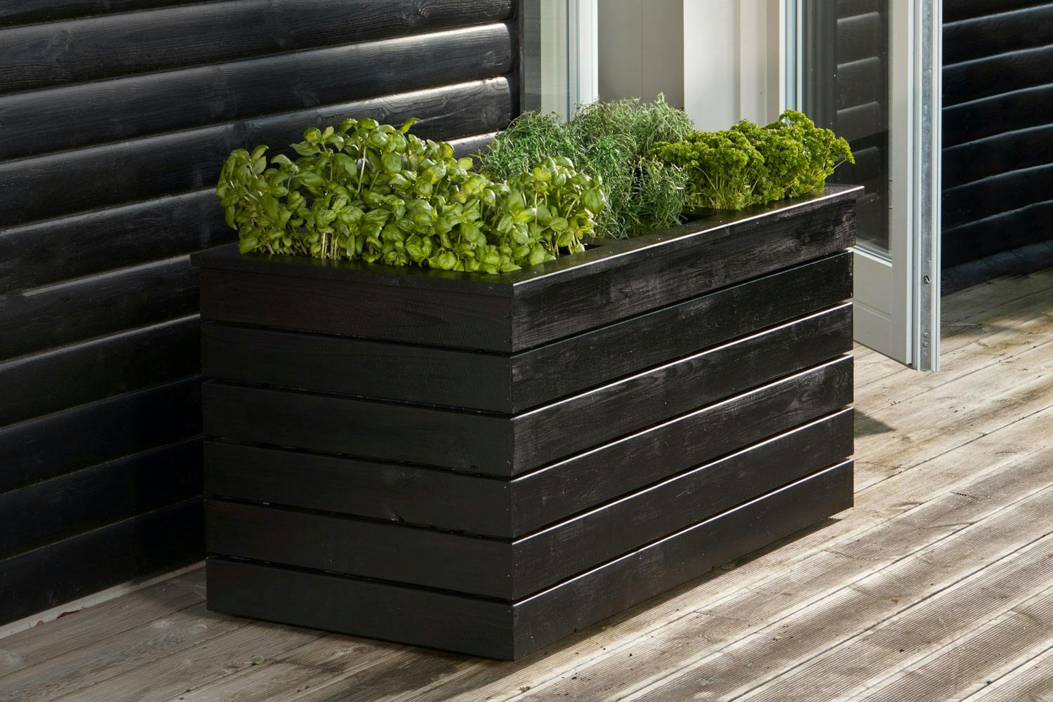 Odlingslåda på hjul Bygg en odlingslåda på hjul